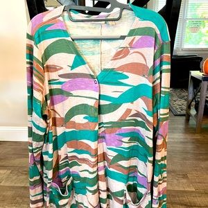 1x Designer brand ( Logo) knot cardigan